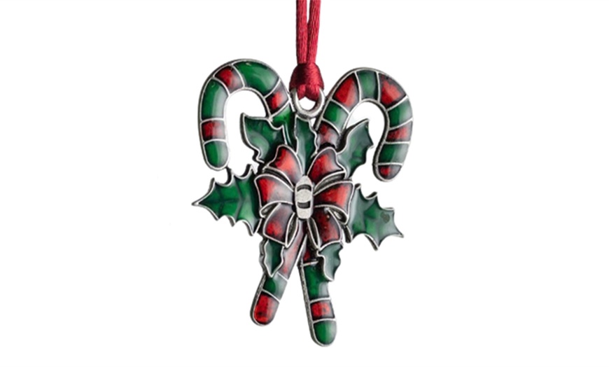 Image 4: Metal Christmas Tree Decorations