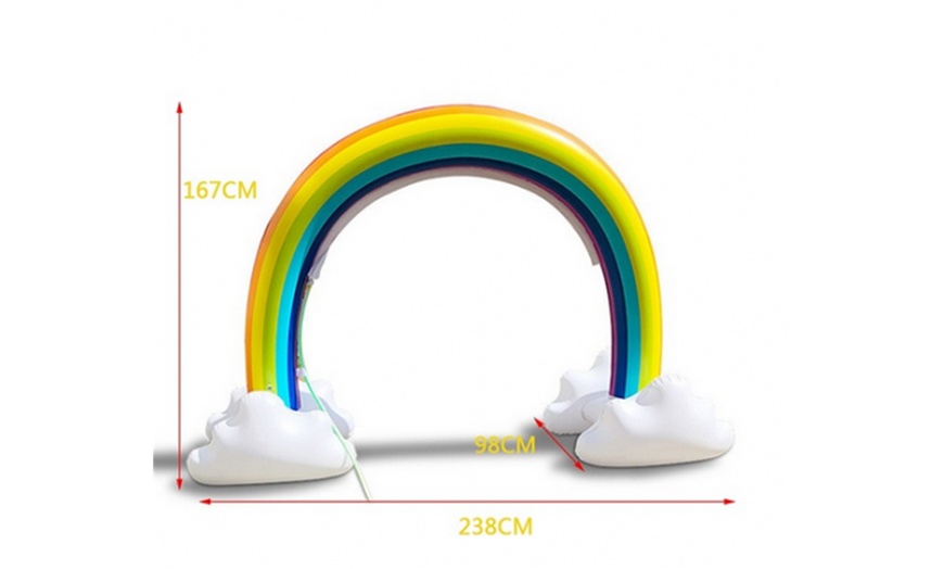 Image 8: Inflatable Rainbow Sprinkler