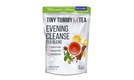 Tiny Tummy Tea Evening 14 Day Cleanse Blend (1- or 2-Pack) Tiny Tummy Tea Evening 14 Day Cleanse Blend (1- or 2-Pack)