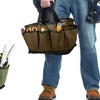 Image 2: 14 Inch Garden Tool Storage Bag and Home Organizer with Pockets