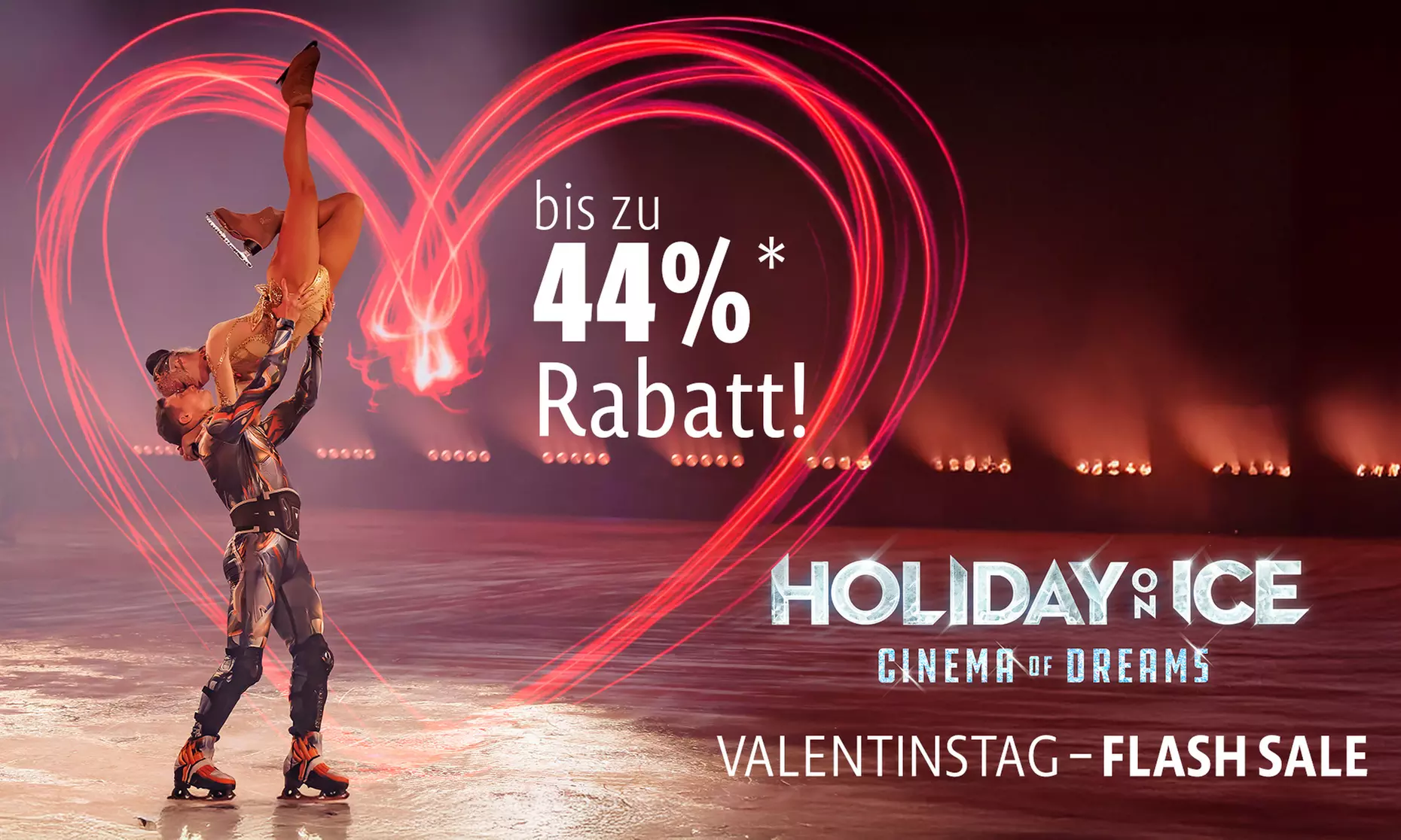 Ticket für „Holiday on Ice - Cinema of Dreams“: 21.11.2025–16.04.2026
