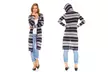 Women's Long Hooded Cardigan - Second Medium