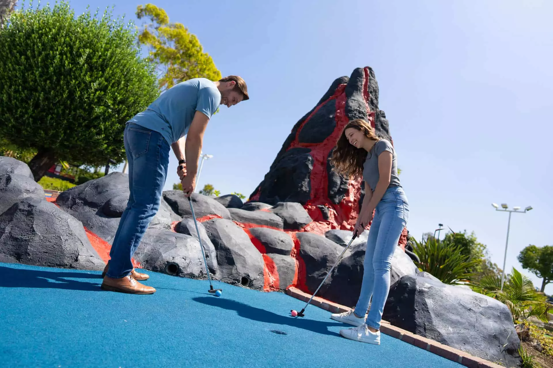 Mini Golf for Two, Four, or Six People at Boomers Parks
