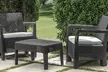 Keter Allibert Tarifa Three-Piece Balcony Bistro Set - Image 2