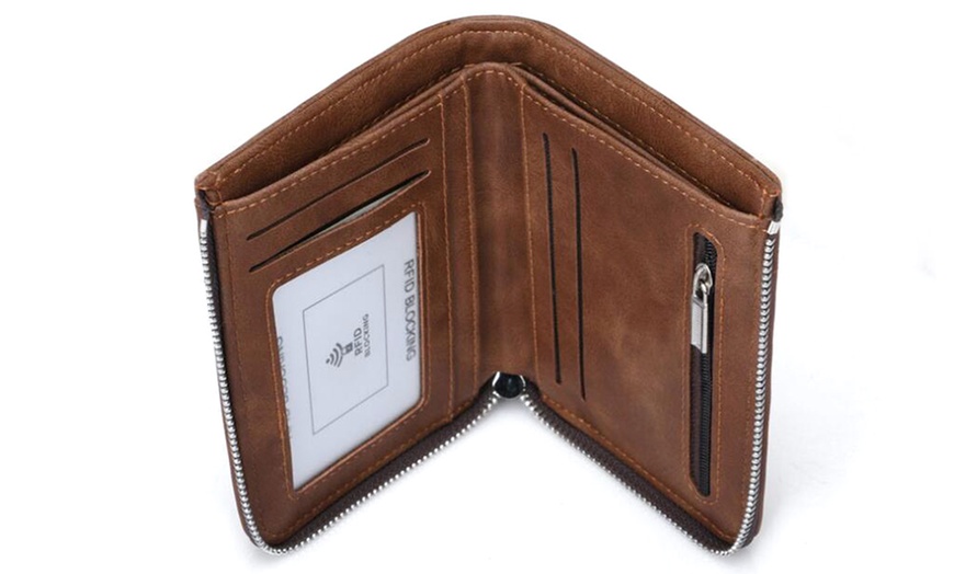 Image 5: One or Two Zippered RFID Wallets