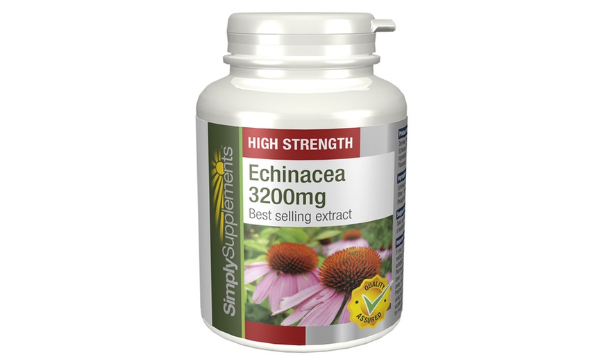 Image 1: 120 Echinacea Tablets 3200mg