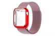 Magnetic Mesh Milanese Band W/ Screen Protector Bumper Case For Apple Watch - Second Medium