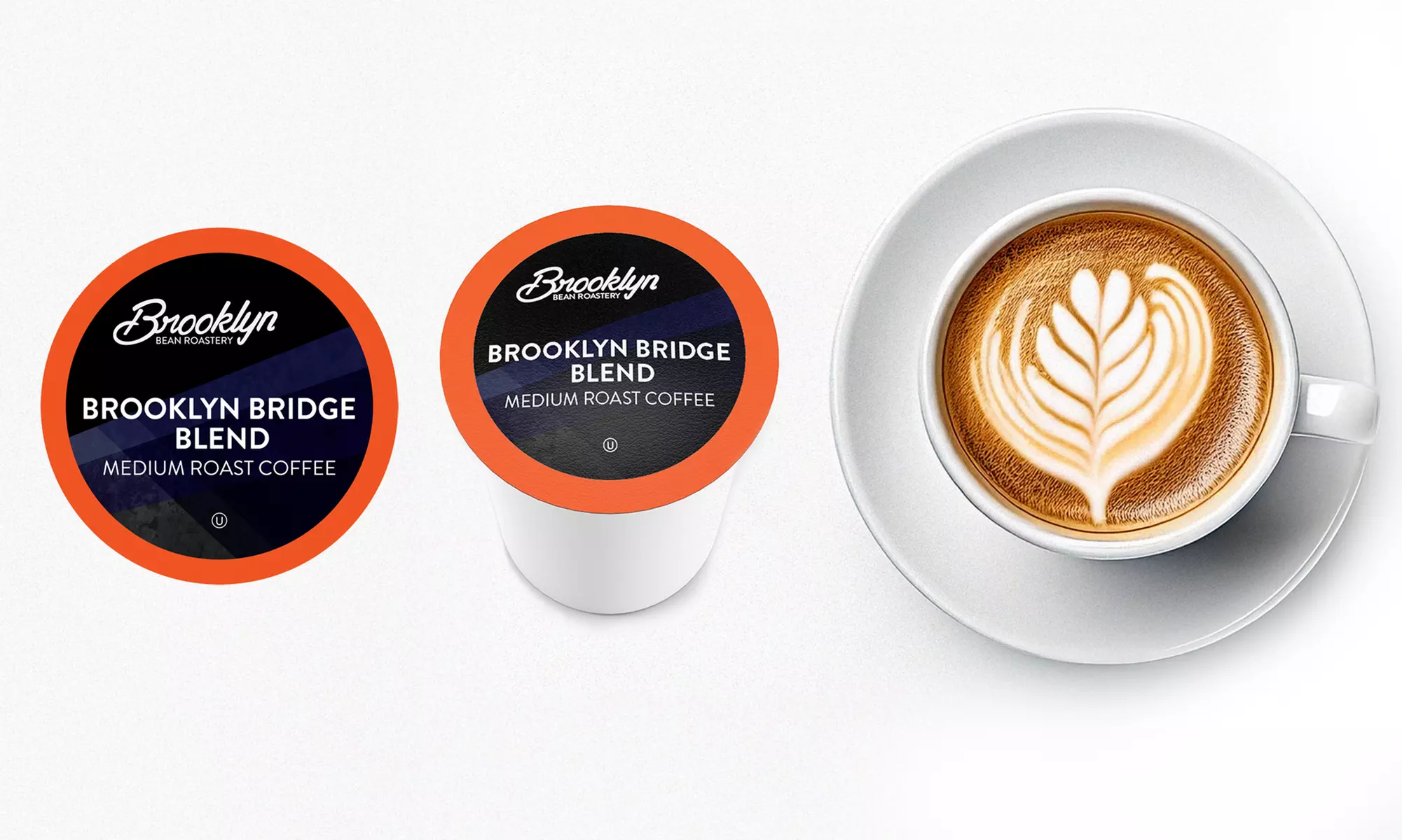 Brooklyn Beans Brooklyn Bridge Blend Coffee Pods for K-Cup Brewers, 40 Count