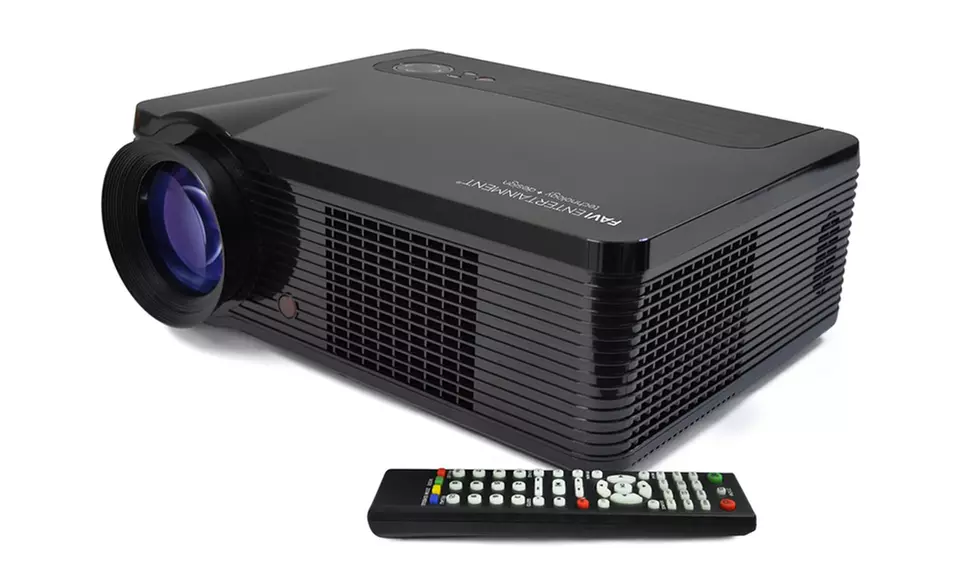 FAVI Home Theater LED 1,000-Lumen Projector - Primary Image