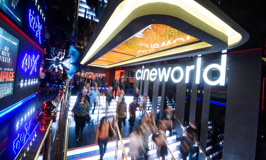 Image 4: LAST CHANCE! Cineworld Cinema Tickets for Two