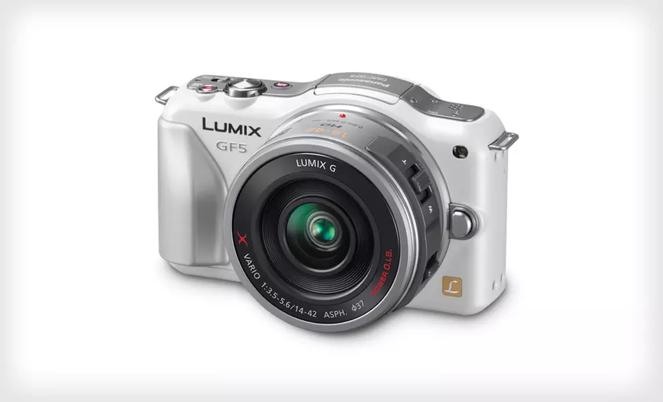 $399 for Panasonic GF5X Camera with Power Zoom Lens Kit ($749.99 List Price). 3 Color Choices. Free Shipping & Returns. - Second Medium