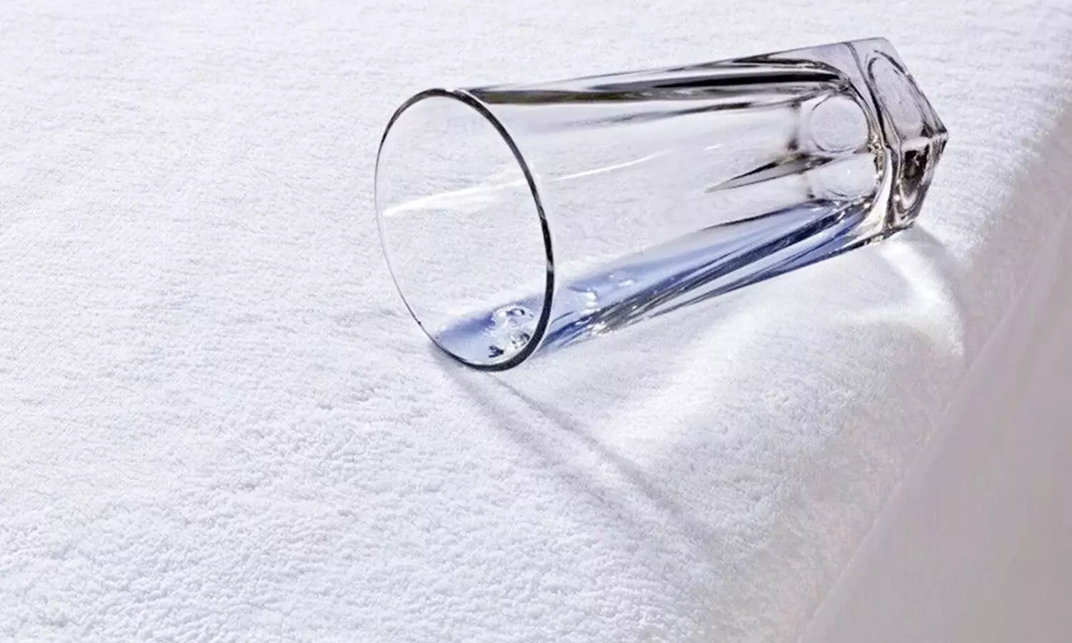 Terry Water-Resistant Mattress Protector - 30cm Deep Fitted Skirt