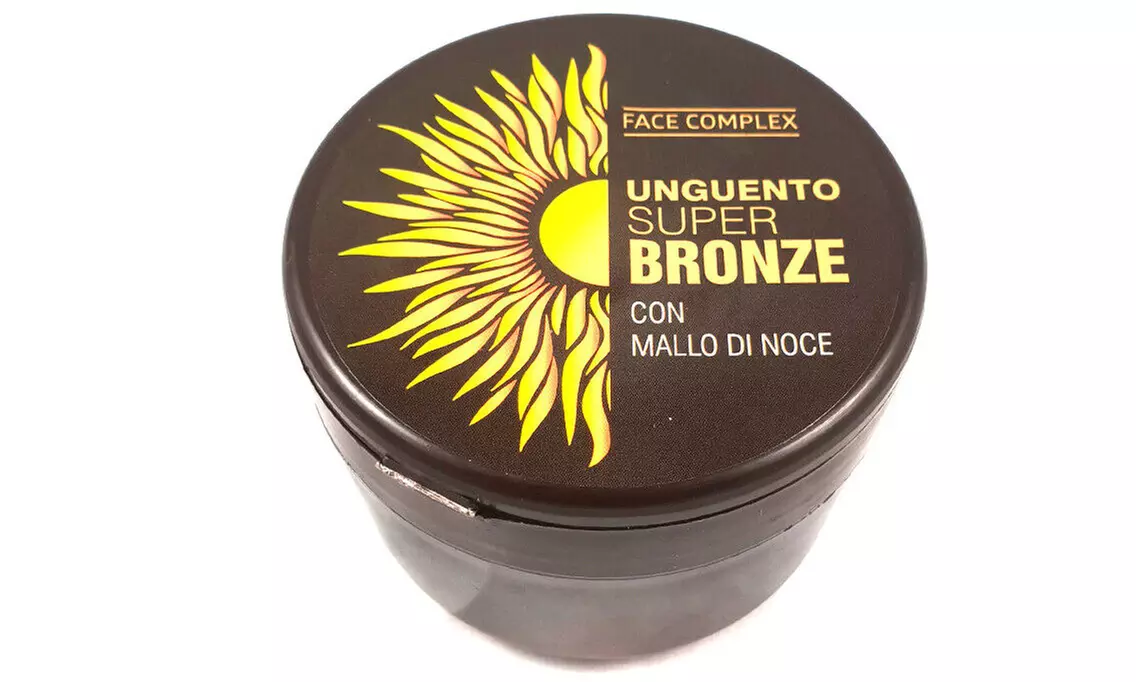 2 o 3 confezioni di unguento super bronze Face Complex