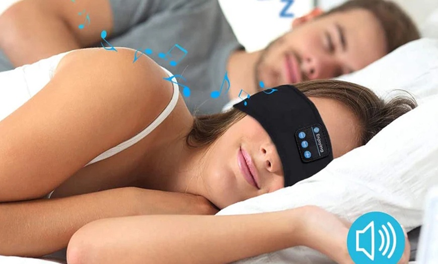 Image 7: Bluetooth Headband Headphone