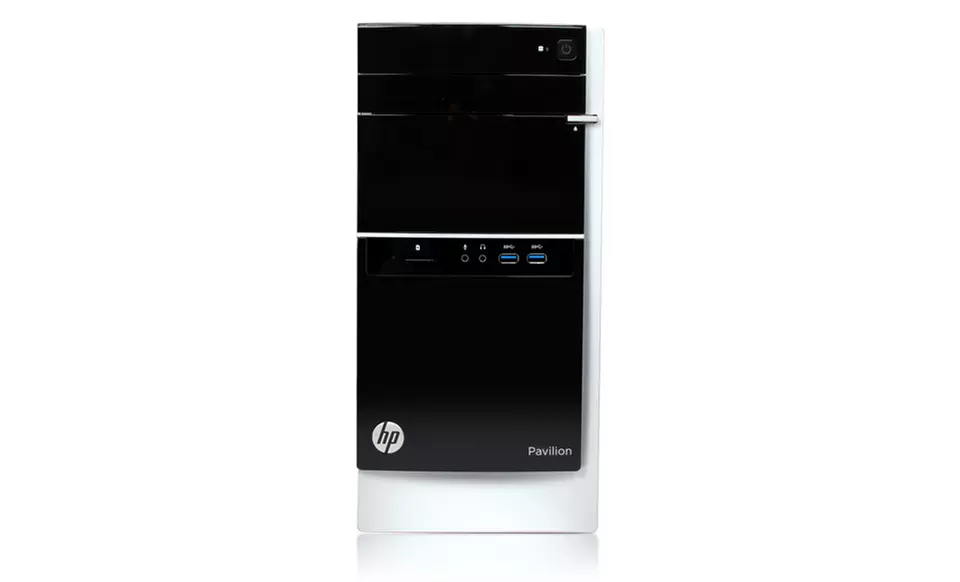 HP Pavilion Desktop with AMD A8 3.5GHz Processor, 8GB RAM, and 2TB Hard Drive (Manufacturer Refurbished). Free Returns. - Second Medium