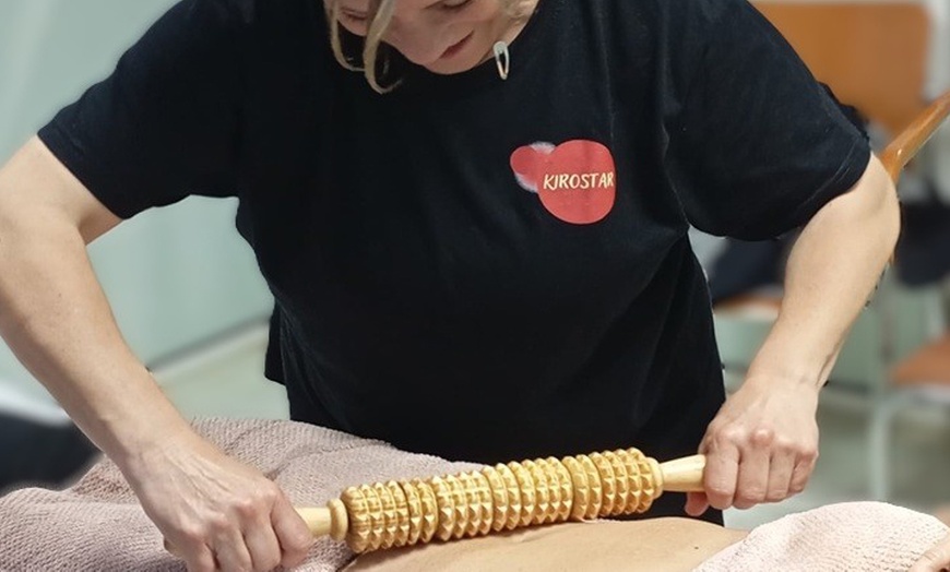 Image 3: Bono de 3, 6 o 9 sesiones de 1 hora/sesión de maderoterapia corporal