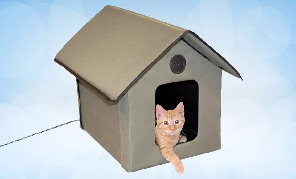 K&H Outdoor Heated Cat House - Primary Image