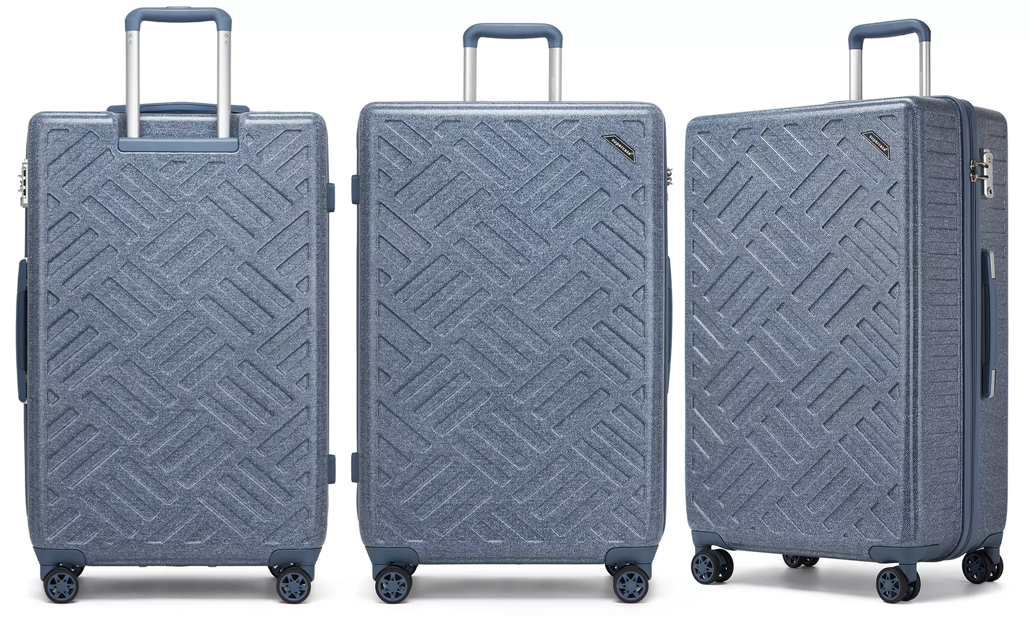 Koffer of 3-delige kofferset met harde buitenkant