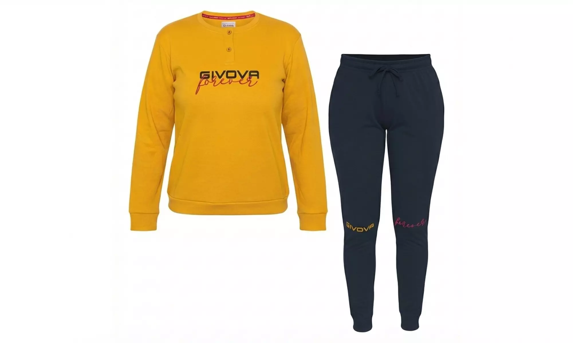 Pigiama da donna Givova in cotone