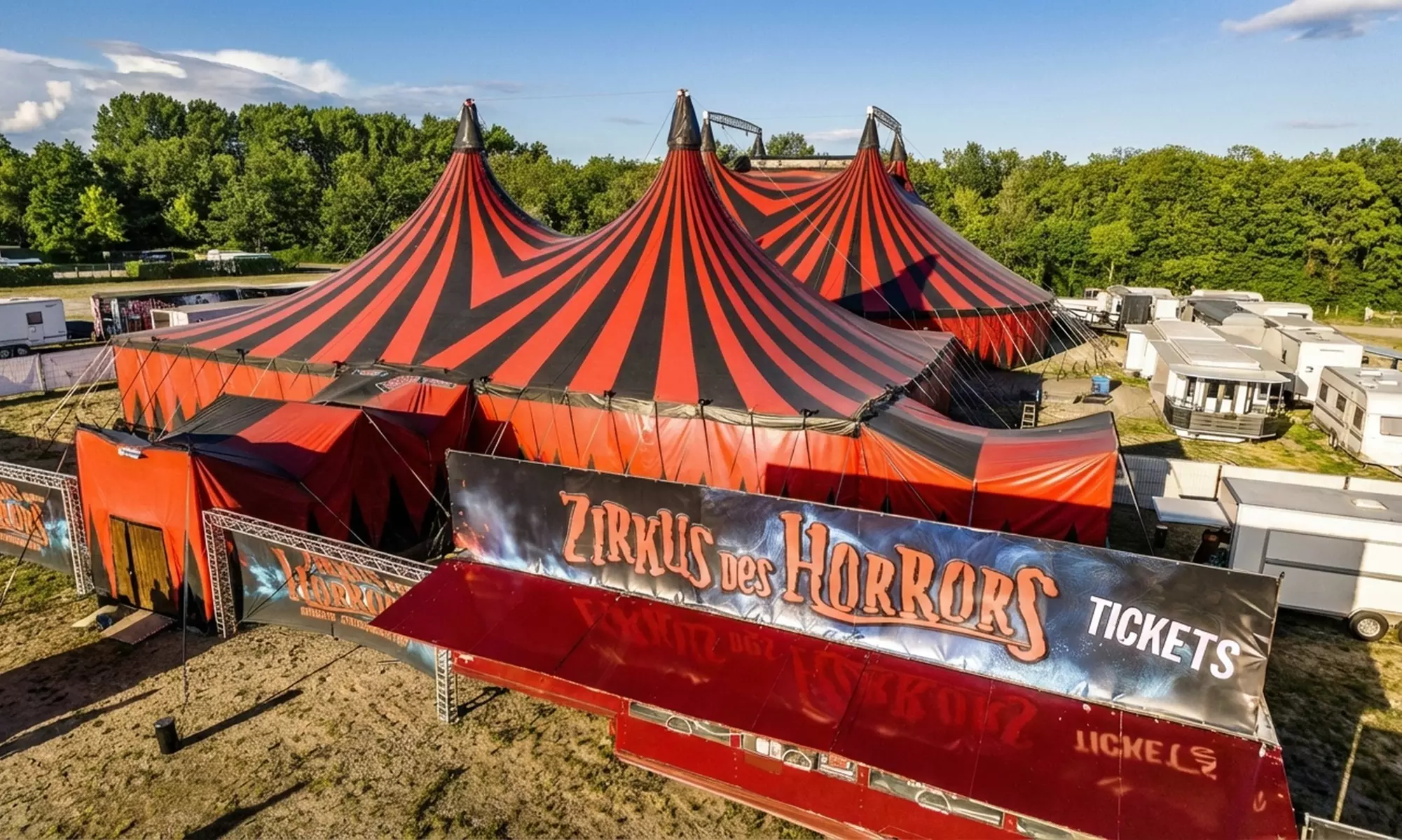 Ticket für „Zirkus des Horrors – MEMENTO MORI“ von März bis November