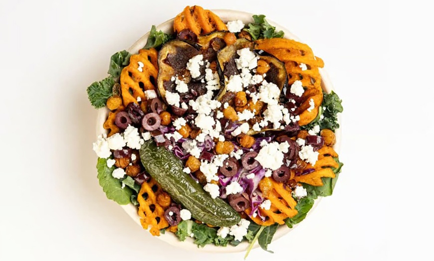 Image 4: Build Your Own Bowl, Wrap or Pita at Hummus Republic Paramus 