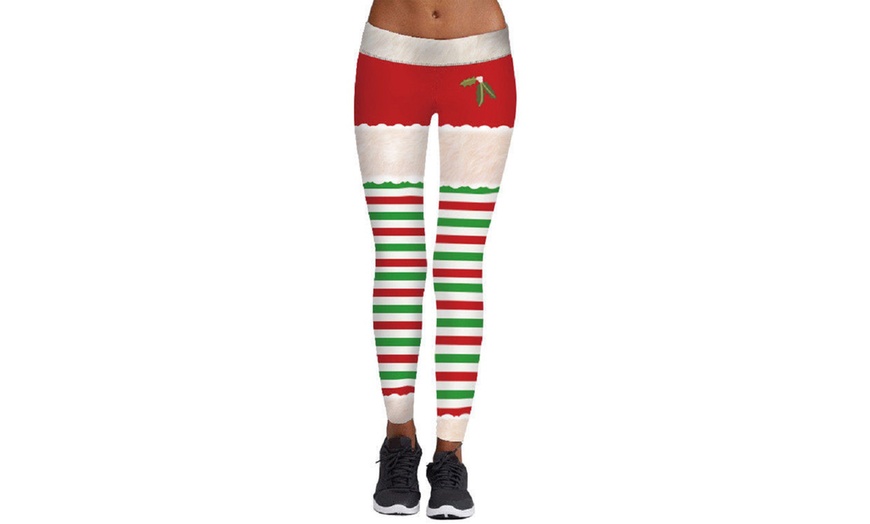 Image 6: Women's Christmas Leggings