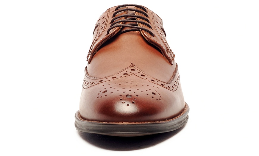 Image 17: Catesby England George Men's Leather Brogue Shoes