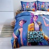 Image 12: KPop Demon Hunters Inspired Bedding Set