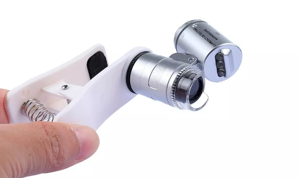 Trend Matters Smartphone Clip-on Microscope with 60x Magnification - Second Medium