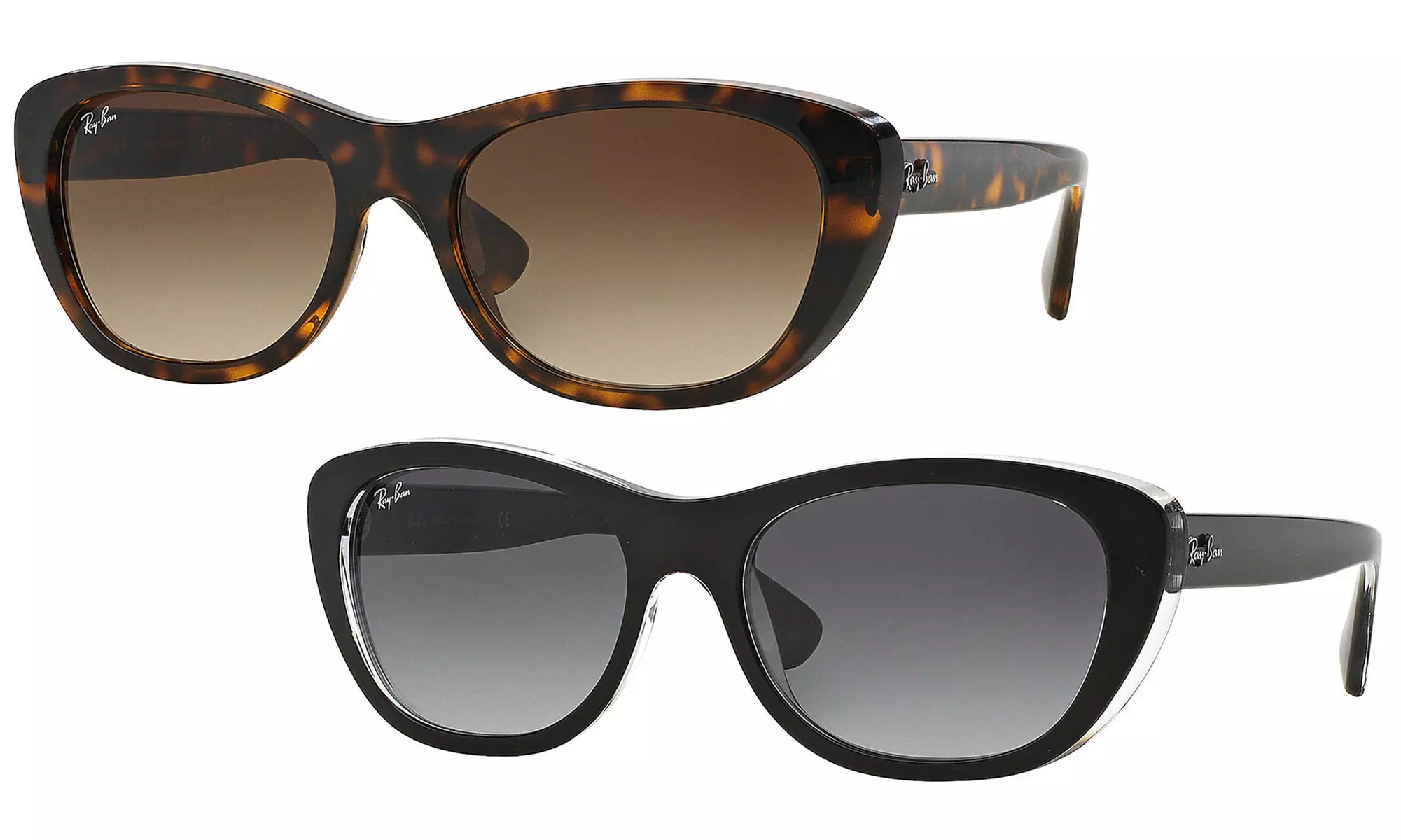 Ray-Ban Women's RB4227 Highstreet Round Sunglasses - Primary Image