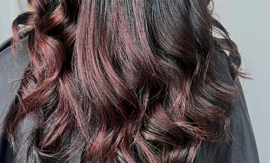 Image 3: Haircut, Condition and Blowout with Highlights, Balayage Options