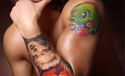Tattoo Services or Body Piercing and Jewelry at Voodoo Tattoo (Up to 57% Off) - Primary Image