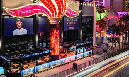 $64 for $80 Worth of Gordon Ramsay Burger  (Gratuity Included in Total) - Gordon Ramsay Burger at Flamingo Hotel Las Vegas