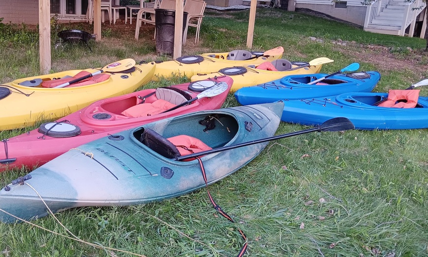 Image 3: Two or Four Hour Single Kayak, Tandem Kayak, or Pedal Boat Rental  