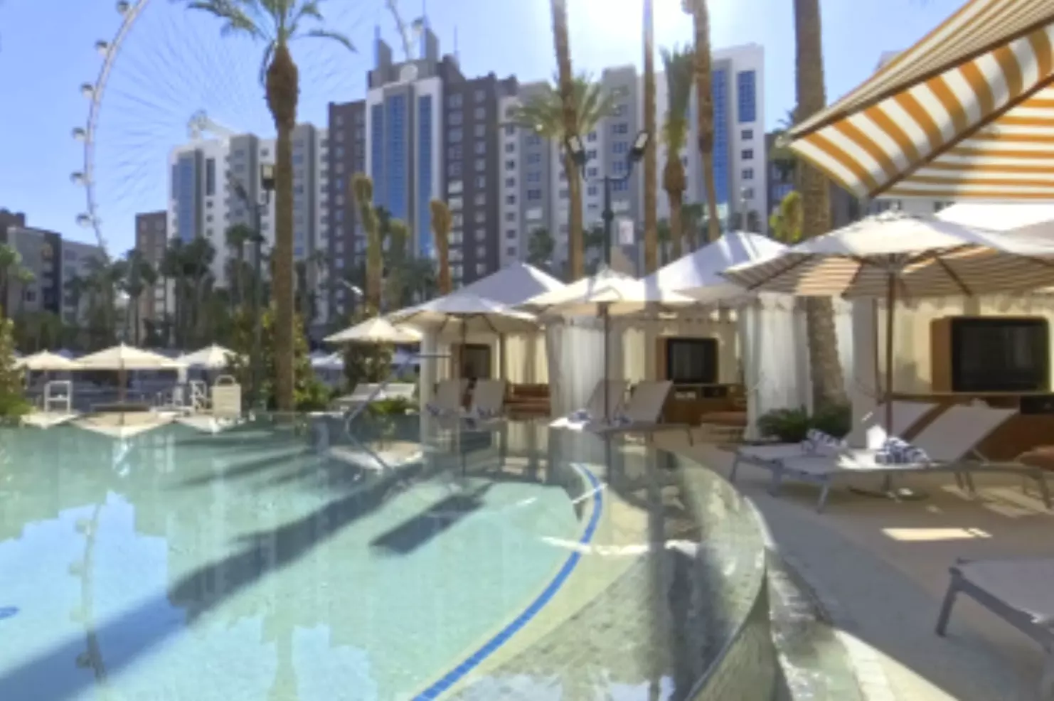 Las Vegas Poolside Cabana at GO or Flamingo Pool – Up to 30% Off