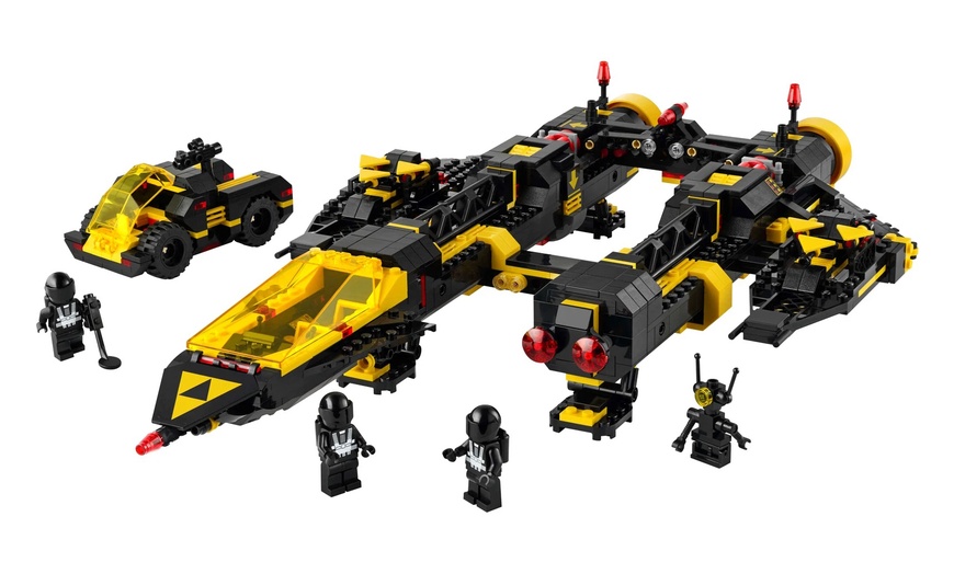 Image 2: LEGO Icons Blacktron Renegade, Nostalgic Modular Building Set 