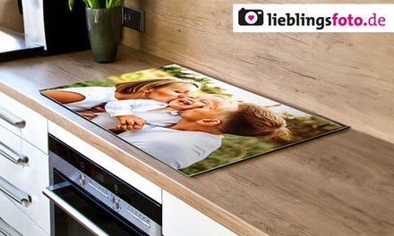 1 Induktionskochfeld-Abdeckung in Größe nach Wahl (zzgl. Versandkosten) - Lieblingsfoto