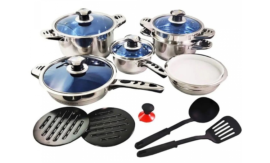 Image 3: Batterie de cuisine 16 ou 18 pièces et accessoires