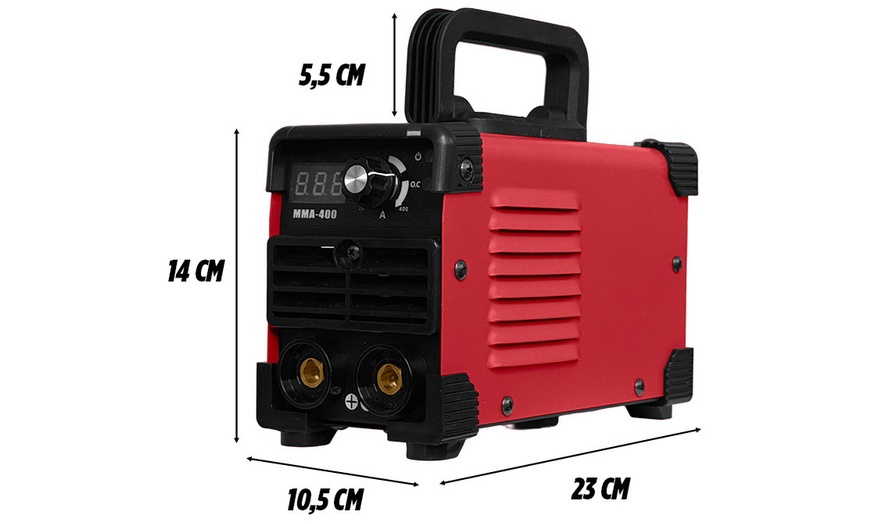 Image 6: Complete MMA-400 inverter las- en slijpset