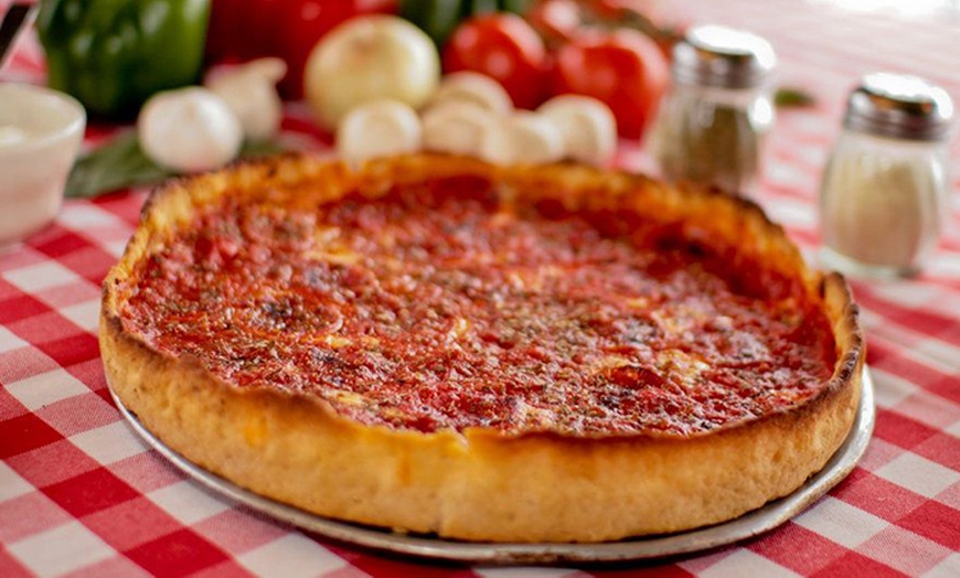 Pizza and Beer for Two or Four - Pizanos Pizza | Groupon