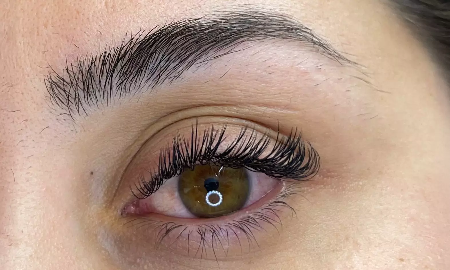 Classic or Volume Full Set of Eyelash Extensions with One Touch-Up