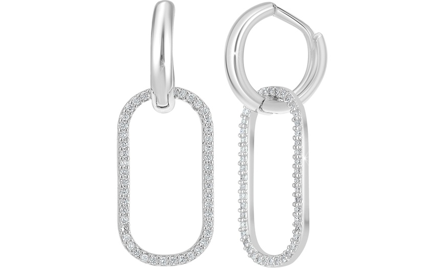 Image 7: Boucles d’oreilles élégantes et scintillantes SC Crystal Paris 