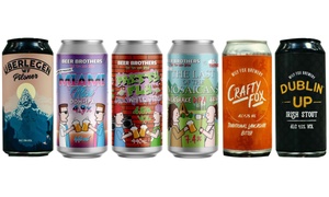 6 Craft Beer Cans Bundle 50cl