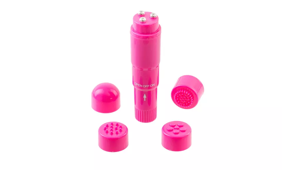 Body Pleasures Pocket Rocket Vibrator in Hot Pink, Purple, or Red - Second Medium