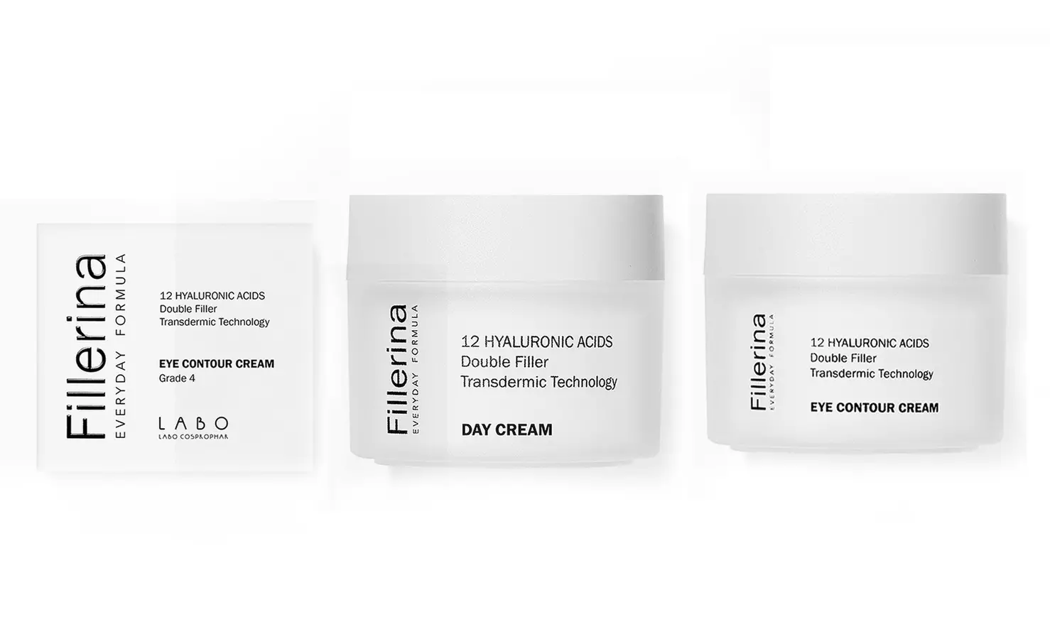 Fillerina Every Day Double Filler 12HA oogcème, dagcrème of nachtcrème in type naar keuze - Primary Image