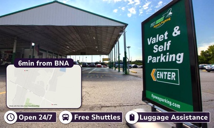 3-Day Valet Airport Parking [Advanced Online Reservation Required] - Fly Away Airport Parking - Nashville International Airport