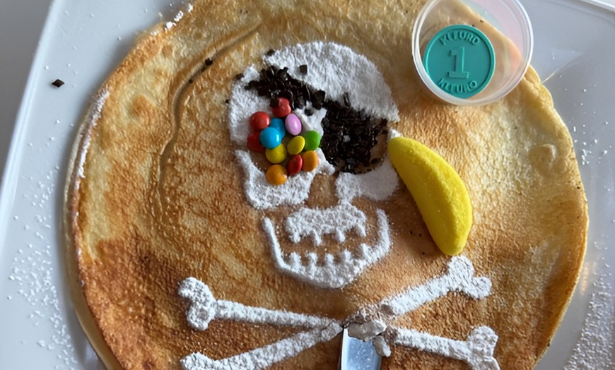 Image 9: Knapperige kipschnitzels in een knus pannenkoekenhuis