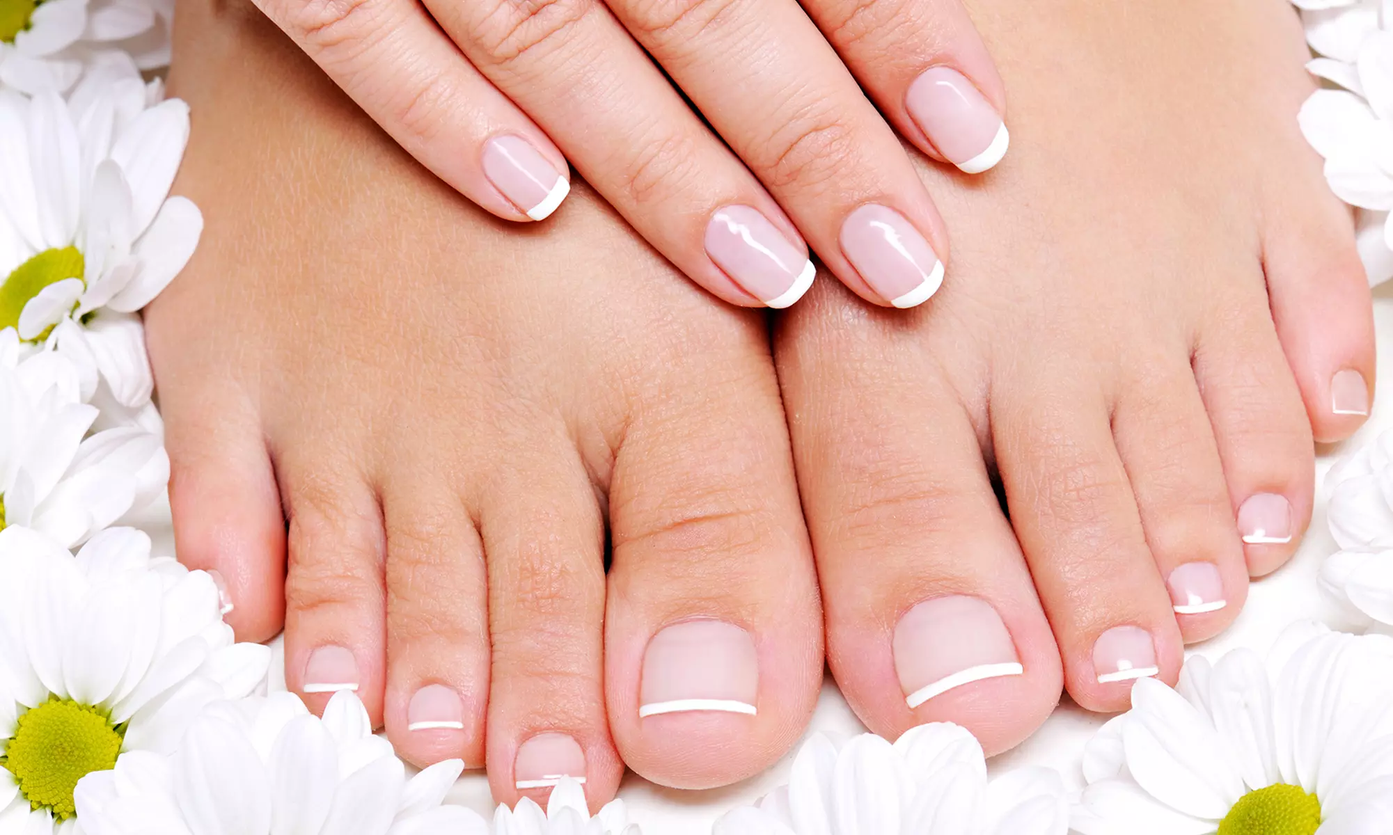 Mani-Pedi with Hot-Stone Massage for One or Two at Lavis Manicures (Up to 58% Off) - Primary Image