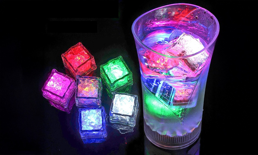 Image 2: Reusable Multi-Colour Changing LED Ice Cubes
