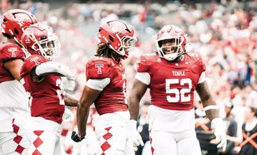 Image 2: Temple Owls Football - Up to 45% Off 